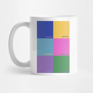 Colorblock design Mug